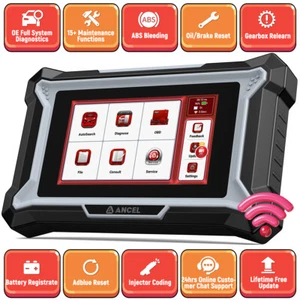 ANCEL DS200 Car Scanner OBD2 Automotive Full System Diagnositc Tool ABS SRS TPMS - Picture 1 of 15