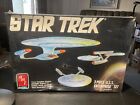 1988 AMT USS Enterprise 3 piece set, Star Trek 1/2500 scale model kit Sealed