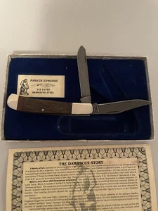 PARKER EDWARDS LIMITED DAMASCUS STEEL KNIFE 512 LAYER - Picture 1 of 12