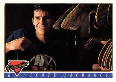 Scott Lachance 1993 Topps Premier #257 New York Islanders - Image 1 of 2
