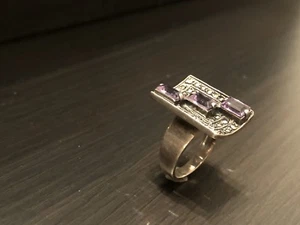 RARE collectible Sterling 925 silver ring - Picture 1 of 4