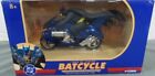 Corgi Batman Batcycle 1:16 Scale Die-Cast Motorcycle With Figure 2000 Blue (MIB)