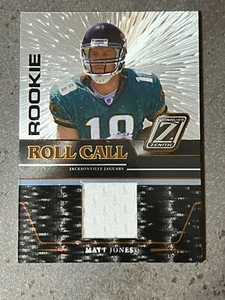 2005 Donruss Zenith Rookie Roll Call Jerseys #RC-18 Matt Jones - Imagen 1 de 10