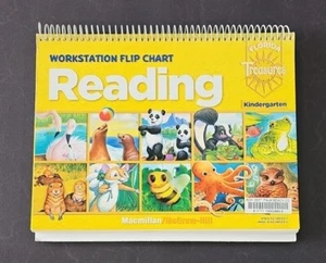 Florida Kindergarten School Reading Workstation Flip Spiral-bound Treasures Book - Picture 1 of 3