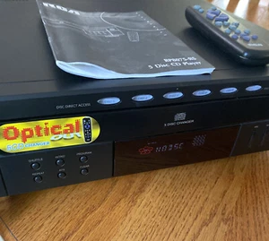 RCA RP-8075RS 5-Disc Carousel CD Player Changer with Remote Tested and Working - Picture 1 of 10