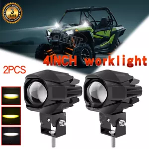 COLIGHT 3"inch LED Work Lights Spot Round Pods Auxiliary Lamp Truck ATV SUV UTV - Foto 1 di 16