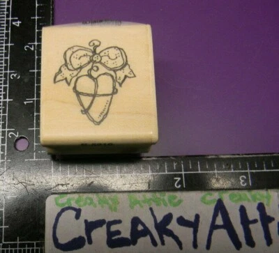 COLGADOR DE ARCO CORAZÓN ARTE POPULAR SELLO DE GOMA ESTAMPADO K5219 CREAKYATTIC Foto 1 de 2