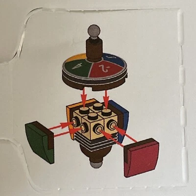 LEGO 76390 - Harry Potter - 2021 Advent Calendar - Game Spinner / Scoring Top - Image 1 of 3