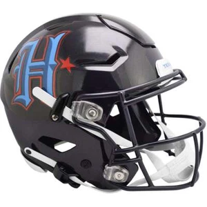 Casco de fútbol americano auténtico Riddell SpeedFlex alternativo negro Houston Texans - Imagen 1 de 4