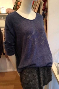 Sequine Star Wool Top - Picture 1 of 3