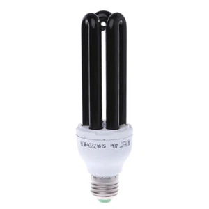 E27 15/20/30/40W UV Fluorescent Blacklight CFL Light Bulb Lamp 220V - Picture 1 of 8