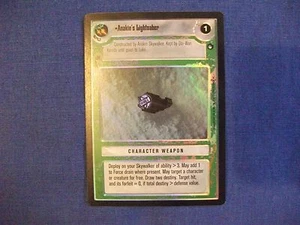 Sable de luz de Anakin Star Wars CCG Reflections I 1 lámina - Imagen 1 de 1