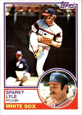 Sparky Lyle 1983 Topps #693 Chicago White Sox ENVÍO GRATUITO AutographDen Foto 1 de 2
