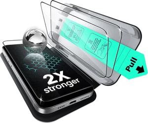 3 Pack for Iphone 15 Pro Max Screen Protector, Military Grade Shatterproof, 9H H - Picture 1 of 8