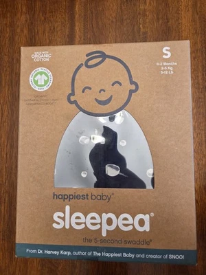 Happiest Baby Sleepea Swaddle Small 0-2 Months Blue Planets - Image 1 of 2