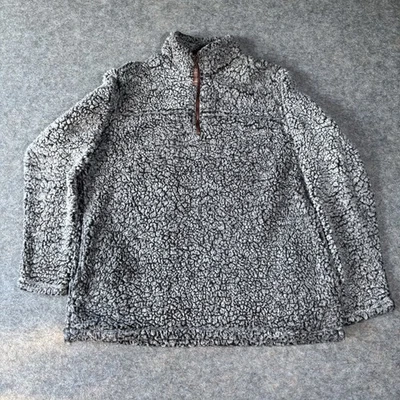 Alpine Sherpa Men's 1/4 Zip Jacket Pullover Fuzzy Outdoor Fleece /Pockets SZ XL - Image 1 of 4