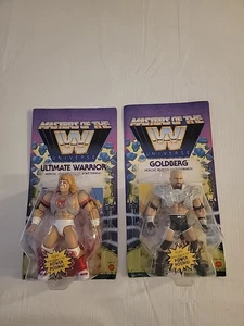 Masters Of The WWE Universe Ultimate Warrior & Goldberg Neu in OVP - Bild 1 von 5