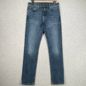 Flint and Tinder Jeans 31 Tapered Slim Fit Dark Wash Mid Rise Denim - Picture 1 of 15