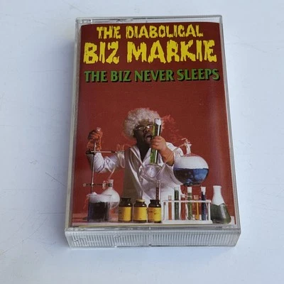 Biz Markie The Diabolical The Biz Never Sleeps Cassette Tape - Image 1 of 4
