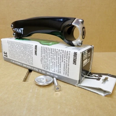 New-Old-Stock 3T Black Mutant Stem (25.8 mm / 26.0 mm clamp x 140 mm length) - Image 1 of 4