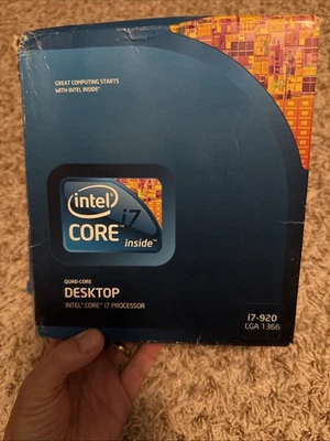 Intel Core i7 Stock CPU Cooler Fan Heatsink LGA1366 Nidec E29477-002 OEM - Image 1 of 4