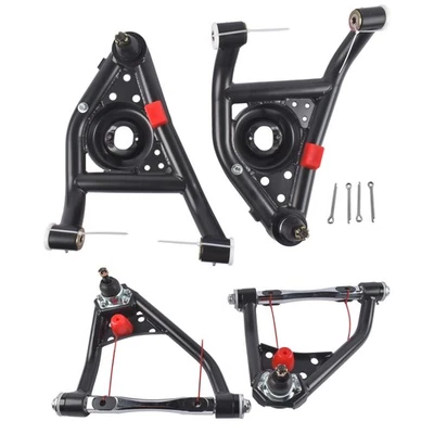 Juego de 4 brazos de control inferiores superiores tubulares para Chevrolet Nova Camaro Buick Apollo Foto 1 de 4