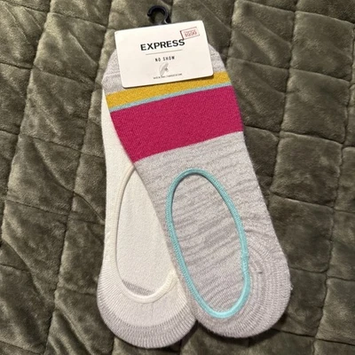 Женская обувь Express No Show упаковка 2 шт. подходит для обуви размер 6-10 - Изображение 1 из 3