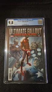 2021 MARVEL COMICS ULTIMATE FALLOUT #4 FACSIMILE CGC 9.8 1ST APP MILES MORALES - Picture 1 of 3