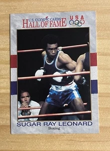 SUGAR RAY LEONARD 1991 IMPEL #29 Olympic Boxing CARD NM - Picture 1 of 2