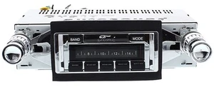JEGS 48098 Classic 230 Series Radio 1968-1972 Ford F-100 F-250 F-350 Chrome Beze - Picture 1 of 3