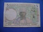 West African States 5 Francs 12-3-1936 Banque De L'Arfique Occidentale