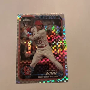 2024 Topps Chrome Update Series - X-Fractor #USC23 Masyn Winn (RC) - Picture 1 of 2
