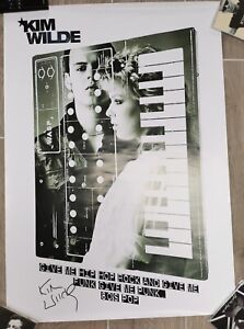 Kim Wilde 2 Official Signed Tour Posters Stunning
