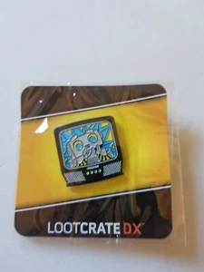 LOOT CRATE EXCLUSIVE LOOT PIN SATURDAY MORNINGS PINBACK BNIP - Picture 1 of 2