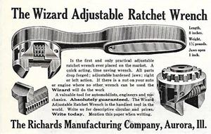 Wizard Ratchet Wrench - See Description - Picture 1 of 2