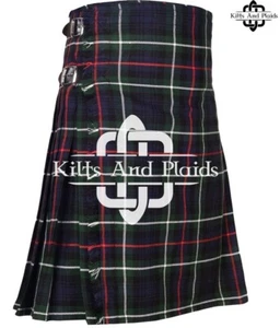 Mackenzie Tartan Scottish 8 Yard Kilt Traditional Highlander Kilt for Men - Picture 1 of 1