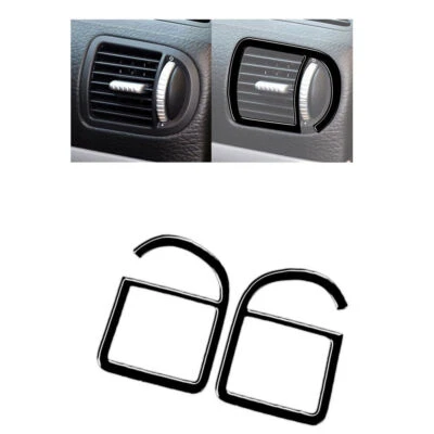 Acabamento de tampa de tomadas de ar preto brilhante ABS para Porsche Cayenne Sport SUV 2003-2010  - Imagem 1 de 4