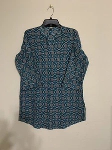"Ropa étnica india Btfl Algodón Kurti autoimpreso Talla 42""" - Imagen 1 de 3