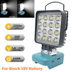 Portable Led Work Lights For Bosch 18V Battery Cordless Handheld Flood Lights 1X