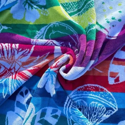 FRENCH, Oversized, LUXURY BEACH TOWEL 39"X71", 100% Cotton, Garnier-Thiebaut NWT - Image 1 of 4