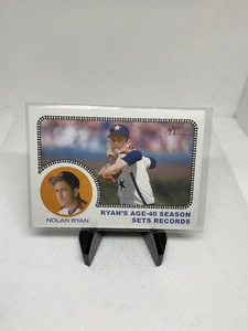 2022 Topps Heritage High Number All Aboard! Nolan Ryan #AA-6 HOF - Picture 1 of 2
