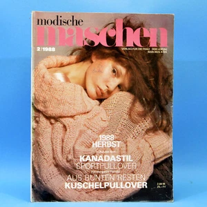 Modische Maschen 2 von 1988 | Schnittmuster Mode Verlag für die Frau | DDR C - Bild 1 von 1