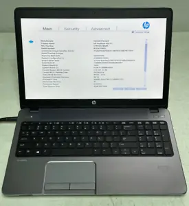 HP ProBook 450 G1 15.6" (i5-4200M @ 2.50GHz, 4GB RAM, Boot to Bio) NO HD/Adapter - Picture 1 of 17