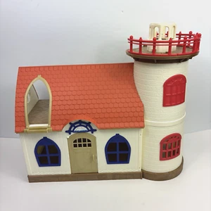 Calico Critters Starry Point Lighthouse Incomplete Light Up Projector Working - Picture 1 of 8