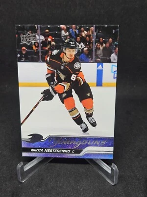 2023-24 Upper Deck Series 1 Young Guns Nikita Nesterenko RC #230 Anaheim Ducks - Image 1 of 2