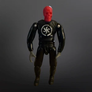Figura de acción articulada croata esqueleto rojo sin marca 3” A8 HALLAZGO RARO - Imagen 1 de 5