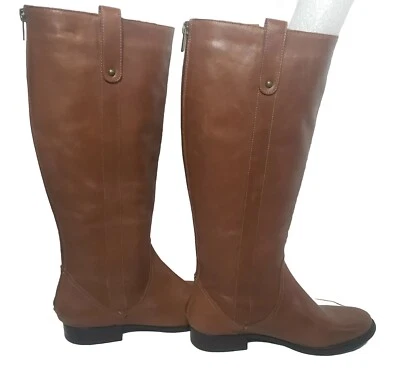 Botas de cuero Sole Society para mujer altas para montar So Jess whisky marrón talla 9,5 M Foto 1 de 4