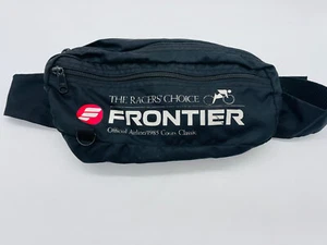Vintage Frontier Airlines Fanny Pack Hip Pack Belted Bag Purse - Picture 1 of 7