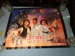 STAR WARS Poster 36 x 30 1995 - Picture 1 of 6