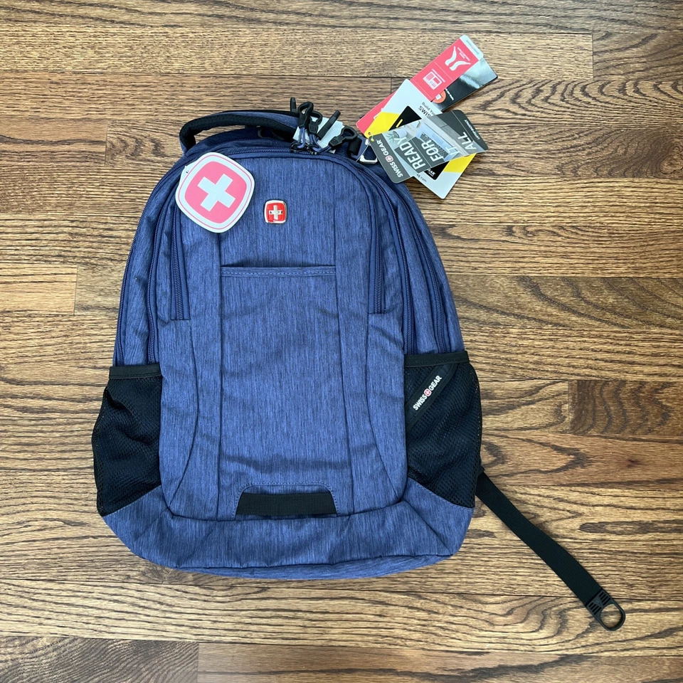 NUEVA Mochila para Laptop SwissGear 5505 18" Azul Marino Brezo - Totalmente Nueva Foto 1 de 1